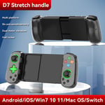 Hot Sale BSP D8 RGB Tablet Controller Langaton kahva Switch Gamelle Bluetooth Stretching Joystick P3 P4 Android IOS Gamepalle