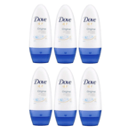 Dove For Women Antiperspirant Roll On Original 50ml x 6