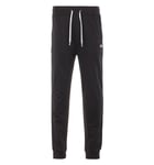 Boss Mens Bodywear Cotton Blend Pique Tracksuit Bottoms - Black material_polycotton - Size Small