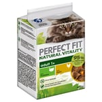 Perfect Fit Natural Vitality - Kyckling + Kalkon 6 x 50 g