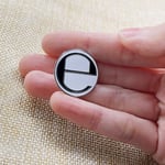 Metal Ecco2K Album Badge Mini Brooches Petite Decorate Jewelry