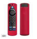 All-new, Made for Amazon Remote Cover Case | for Alexa Voice Remote (3rd generation), Red