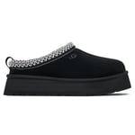 UGG Tazz Platform Black Slippers (W)