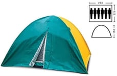 DXYSS Tents for Camping Waterproof Outdoor 6-person Double-layer Camping Tent, Sunscreen and Mosquito-proof Camping Tent