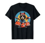 Drums Dog loves drumming in Rockband for Boys and Girls T-Shirt