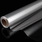 ASelected Cellophane Wrap 80 Cm X 30 M Clear Cellophane Roll Double Folded Crystal ​Clear Wrapping Rolls for for Flower Baskets, Christmas Gifts, Hamper, Florist, Super Thin Durable 3 Mil Thickness