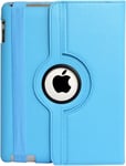 Coque Pour Ipad Les Plus Anciens Modèles (Sorties 2011-2012, Il Y A 10 Ans) Ipad 2 Ipad 3 Ipad 4 Coque Multifonction En Cuir Pu Premium/Coque Pour Ipad 2 3 4 De 9,7 Pouces.[F344]