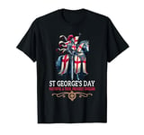 England Knight & Horse St George's Day George Dragon Outfit T-Shirt