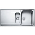 Evier maris MRX251 inox (sous meuble 60 cm) 1000x510x175mm Franke