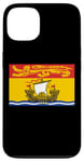 iPhone 13 NEW BRUNSWICK FLAG CANADA Case