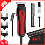 Wahl Professional Corded Detailer Hair Trimmer Grooming Set Extra Wide T-Blade