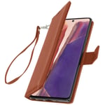 Realme GT Neo 3 Folio Wallet Case Video Stand Wrist Strap Red