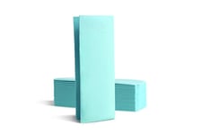 Alvotex Chic Airlaid Lot de 50 Serviettes de Table jetables 1/8 Plis semblables à du Tissu, 32 x 40 cm, Bleu Menthe