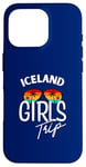 iPhone 16 Pro Iceland Girls Trip Travel Vacation Womens Iceland Case