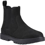 Toms Griffin Leather Mens Black Boots - Size UK 9