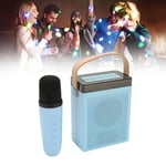 Karaoke Machine Set With RGB Light Rechargeable BT Speaker With 1 Wirel Set