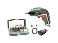 Bosch Home And Garden Ixo V Akkuschrauber+Bit-Set B-Ware 06039A800s930 Batteri Skruetrækker B-Vare (Beskadiget / Manglende Indpakning) Inkl. Batteri, Inkl.