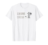 Slow Sundays Coffee Club, Stovetop Espresso Coffee, Moka Pot T-Shirt