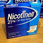 🟢 Nicotinell 21mg 24 Hour Patch Nicotine Step 1 Stop Smoking Aid 7 Patches BNIB