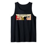 Binge Watching - Women Whispering - TV Series - Comic Tank Top