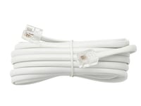 New RJ11 2m 4-Core ADSL Broadband Modem Router Telephone Fax Lead Cable #983