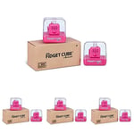 Fidget Original Cube Pink, Stress Relief Toy, Sensory Toy, Pink (8 Pack)