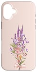 Coque pour iPhone 16 Plus Bouquet de fleurs sauvages - Fleurs botaniques - Lavande