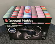 Russell Hobbs Quiet SuperSteam Steam Generator Iron - Blue/Black (24470) BNIB
