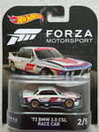 2017 Hot Wheels 73 BMW 3.0 CSL RACE CAR with Protector Forza Motorsport m1 m3 m5