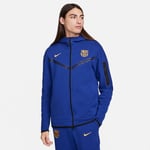 Nike Barcelona Luvtröja NSW Tech Fleece Vindjacka - Navy/Guld adult FZ3957-455
