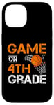 Coque pour iPhone 14 Jeux amusants sur le basket-ball de quatrième année premier jour d'école