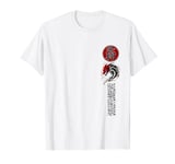 Ninjutsu Bujinkan Dragon Symbol ninja Dojo training kanji T-Shirt