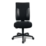 Topstar Chaise de bureau pivotante avec mécanisme synchrone noir/noir 420-540 mm sans ac