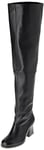 Pinko Femme Dussek Bottes Simili Cuir Tendance, Z99 Noir Limousine, 38 EU