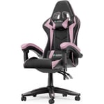 Fauteuil Gamer - Rattantree Chaise Gaming Ergonomique - Siège Gamer avec appui-tête et oreiller lombaires - Inclinable 90 °-155 °