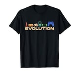 Evolution Graphic Video Game Player Gaming Gamer Pc Console T-Shirt