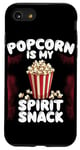 Coque pour iPhone SE (2020) / 7 / 8 Popcorn is My Spirit Snack Popcorn