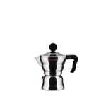 Alessi - Moka Espresso Coffee Maker 1 kopp - Silver - Kaffemaskiner och kaffebryggare