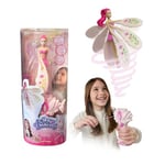 SKY DANCERS - Fuchsia Fantasy - Poupée Volante Magique Pour Enfants Dès 6 Ans - Fée Qui S'Envole Avec Un Lanceur - Émerveillez vos Enfants - Fonctionne sans Pile - Idée Cadeau - Lansay