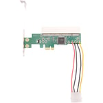 Adaptateur pcie Vers pci Express X1 Carte D'Extension Riser Board ASM1083 Chipset avec Connecteur D'Alimentation 4 Broches