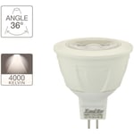 Xanlite - Ampoule led spot, culot GU5.3, 7W cons. (50W éq.), angle focalisé, lumière blanche neutre - VM50SCW