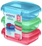 Sistema Pack of 3 Lunch Box