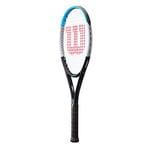 Wilson Ultra Power 100 Tennis Racket, For advanced players, Carbon/basalt fibre, Blue/Black/Grey, WR055010U1