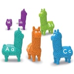 Learning Resources Lamas de l’alphabet Snap-n-Learn , apprentissage de l’alphabet, reconnaissance des lettres de l’alphabet, jouet pour la motricité fine, à partir de 18 mois