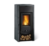 Le Nordica Asie Bii Poêle à Bois Pierre Vulcan Puissance Thermique 6.0 Kw