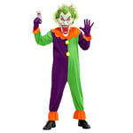 Widmann wdm07317 ? Costume Evil Joker, Violet, Small