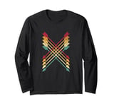 Retro Arrows Archery Accessories Target Shooting Archery Long Sleeve T-Shirt