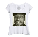 T-Shirt Femme Col Echancré Ol' Dirty Bastard Rapper Rap Hip Hop Photo Vintage Wu Tang Clan