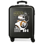 Star Wars Droids Valise de Cabine Noire 38 x 55 x 20 cm Rigide ABS Fermeture à Combinaison latérale 34 2 kg 4 Roues Doubles Bagage à Main, Noir, 38x55x20 cms, Valise Cabine