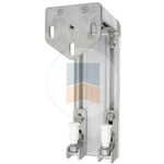 Portac - Support de guidage en Aluminium pour portail coulissant Blanc Ral 9016 - Blanc Ral 9016